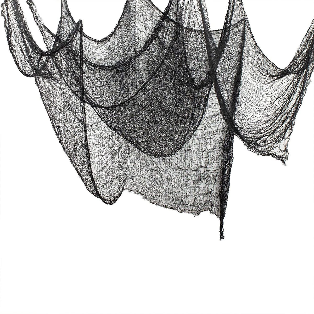 Crypt Shroud Gauze, black coarse gauze hanging decoration