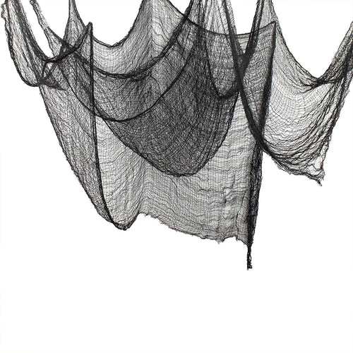 Crypt Shroud Gauze, black coarse gauze hanging decoration