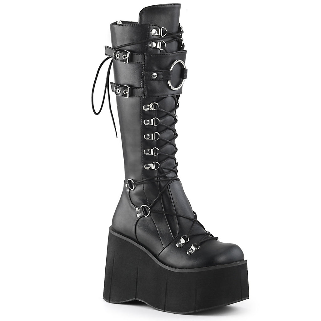 Kera Shield Platform Knee Boots
