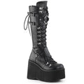Kera Shield Platform Knee Boots
