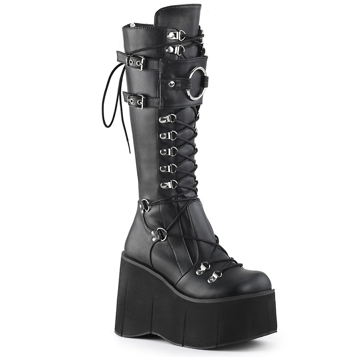 Kera Shield Platform Knee Boots