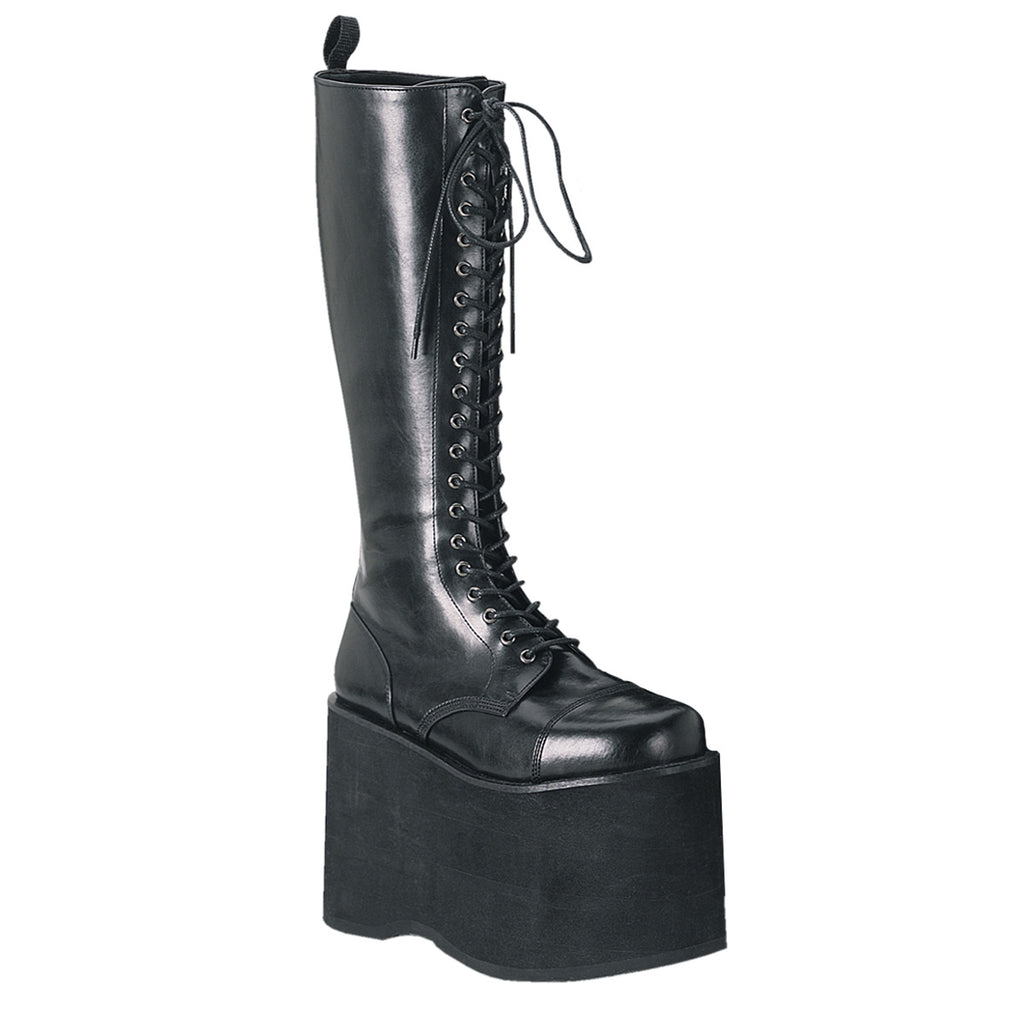 Mega Cyber Platform Knee Boots
