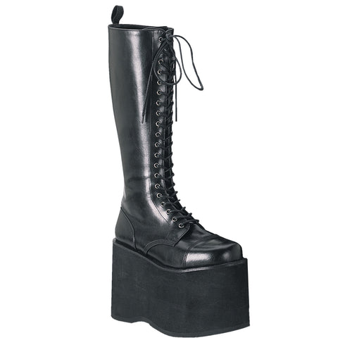 Mega Cyber Platform Knee Boots