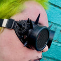 Industrial Mesh Spike Goggles