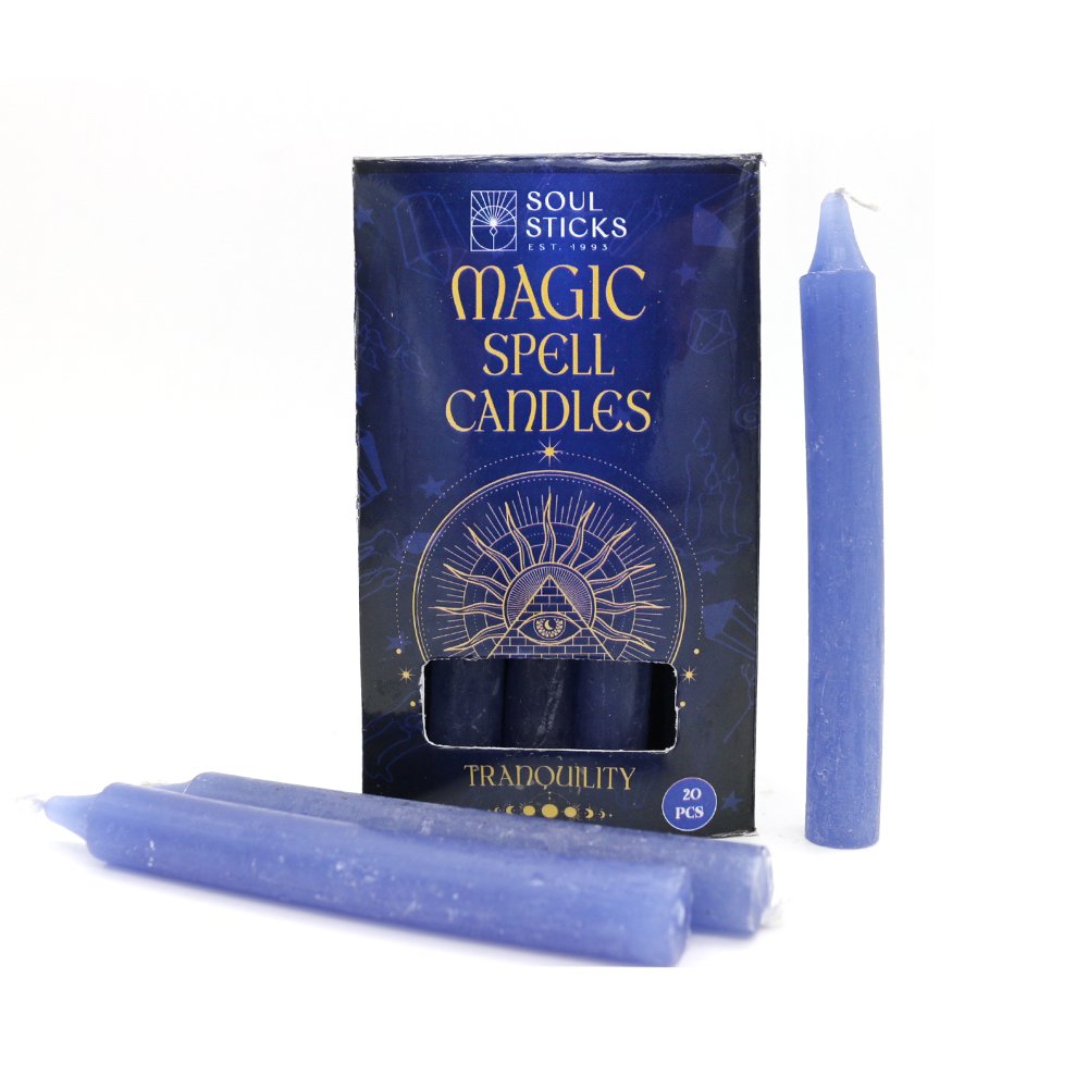 Purple Spell Ritual Mini Candles - 20pk Tranquility