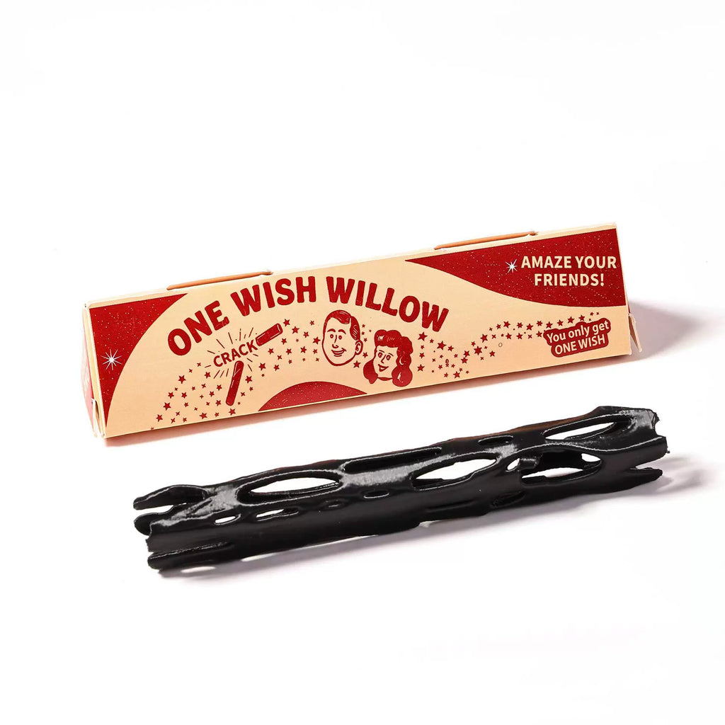Cursed Wish Stick Prop Set, black 3D printed wish stick with triangle box