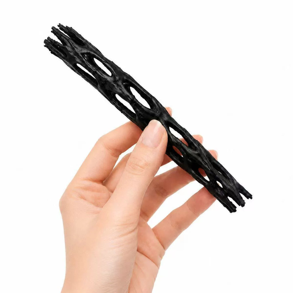 Cursed Wish Stick Prop Set, black 3D printed wish stick with triangle box