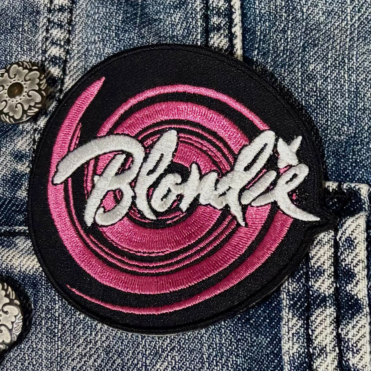 BLONDIE Round Patch