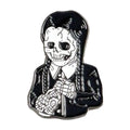Wednesday's Skeleton Enamel Pin