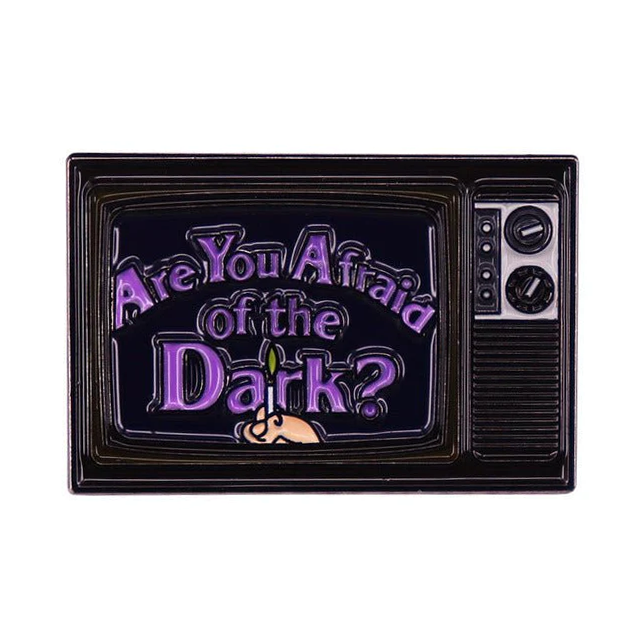 Afraid Of the Dark Horror Movie Pin