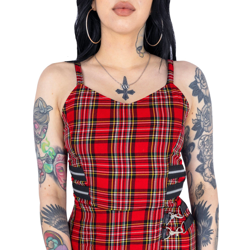 Kyla Tartan Dress