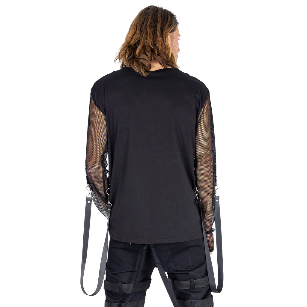Mateo Strapped Penta Long Sleeve Top