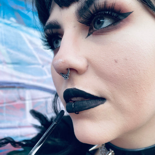 Salem Matte Black Liquid Lipstick