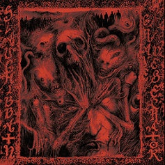 SLAUGHTBBATH/GRAVE DESECRATOR Musica De Nuestra Muerte Split 7" Vinyl (2016)