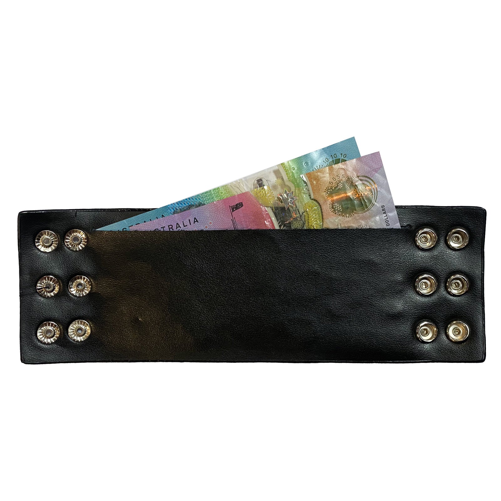 Skull Wrist Wallet Cuff
