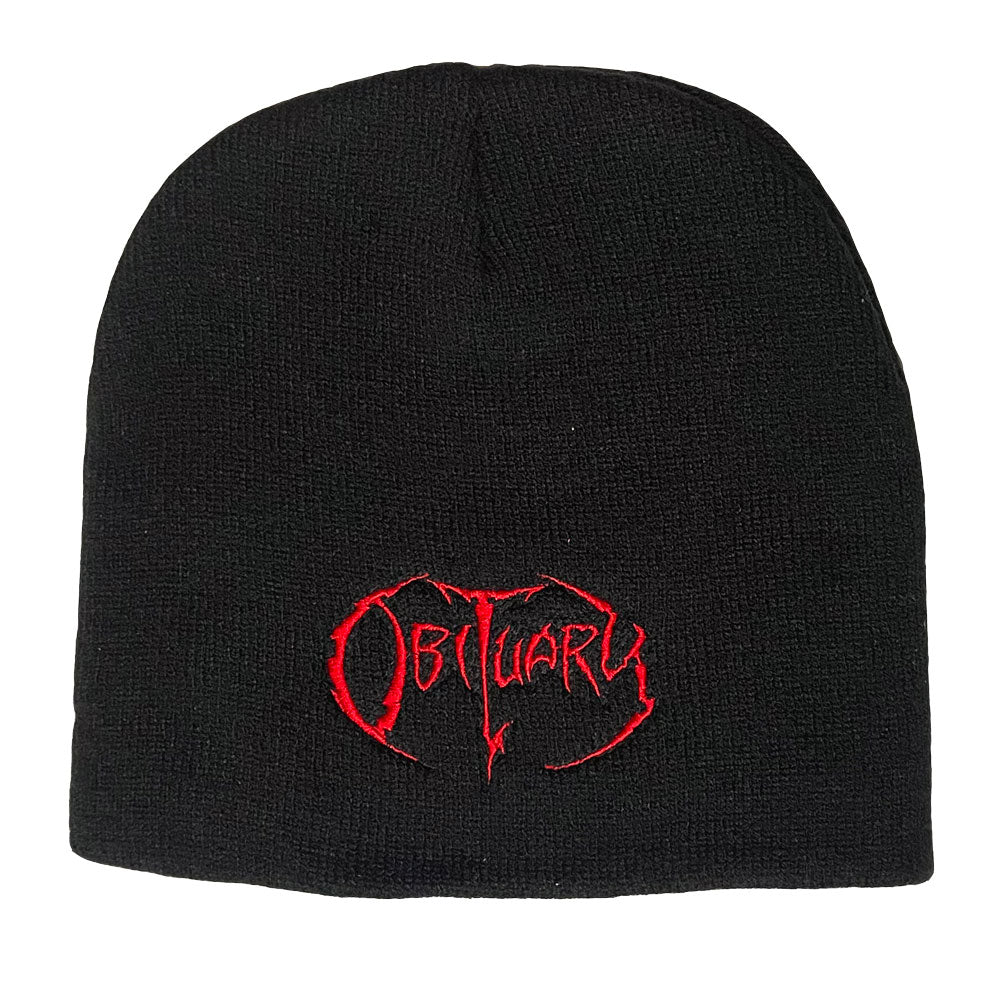 OBITUARY Embroidered Beanie