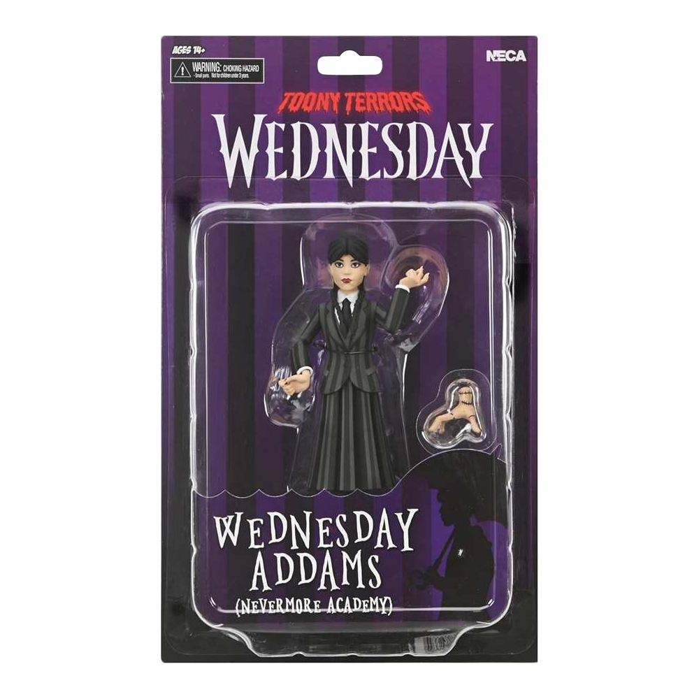 Wednesday Addams Nevermore Toony Terrors 6" Figure
