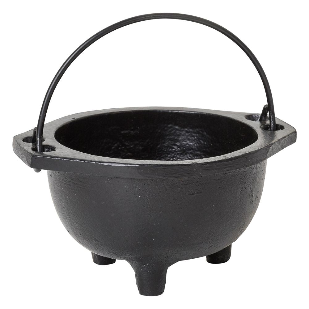 Cauldron Black Smudging Pot