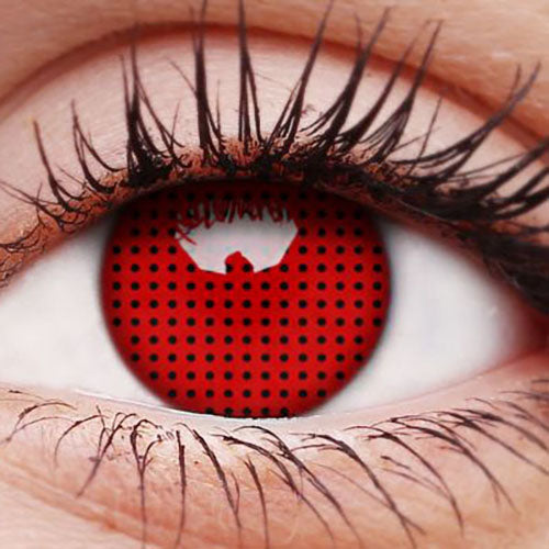 Red Screen Contact Lenses
