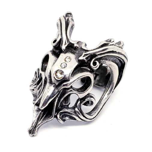 Amon Ra Skull Rabeschadel Ring