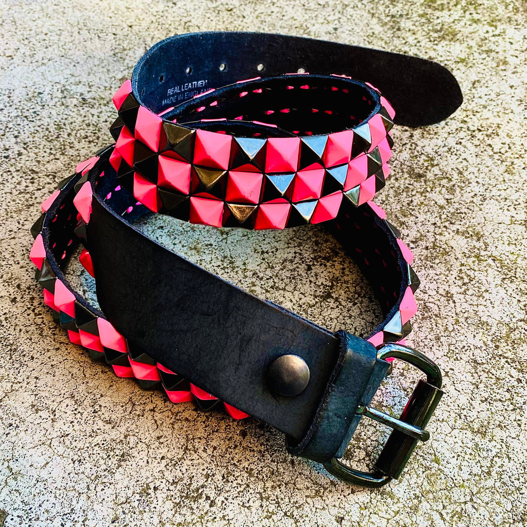 Ruckus Studded Leather Belt
