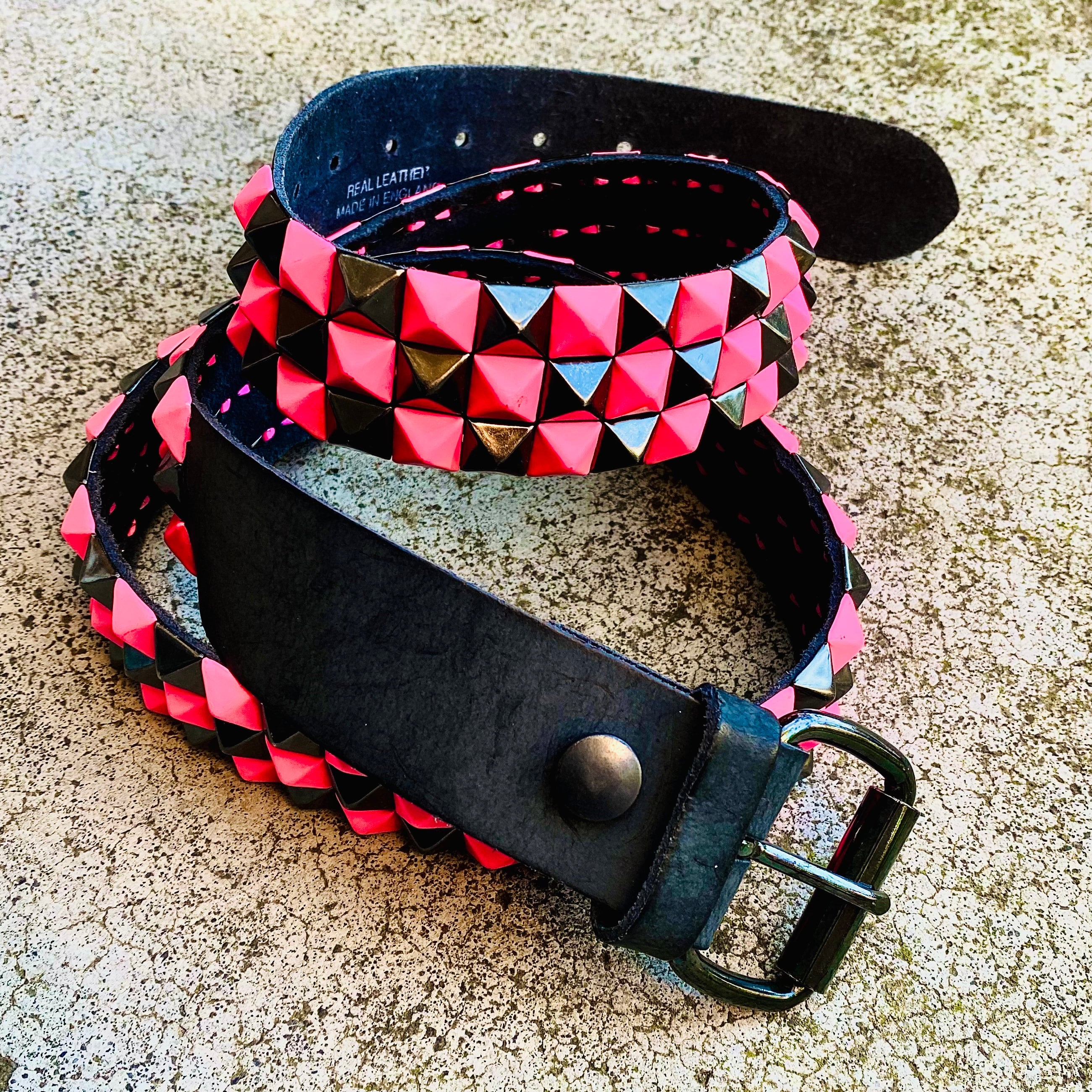 Ruckus Studded Leather Belt