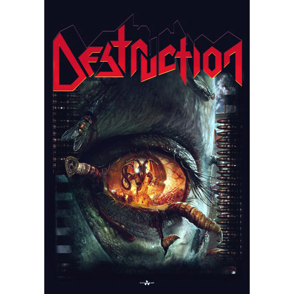 DESTRUCTION Day Of Reckoning Wall Flag