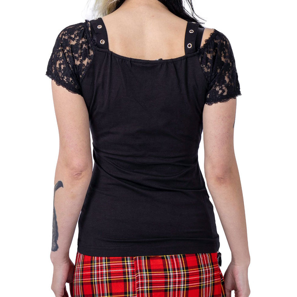 Moral Lace Bodice Top