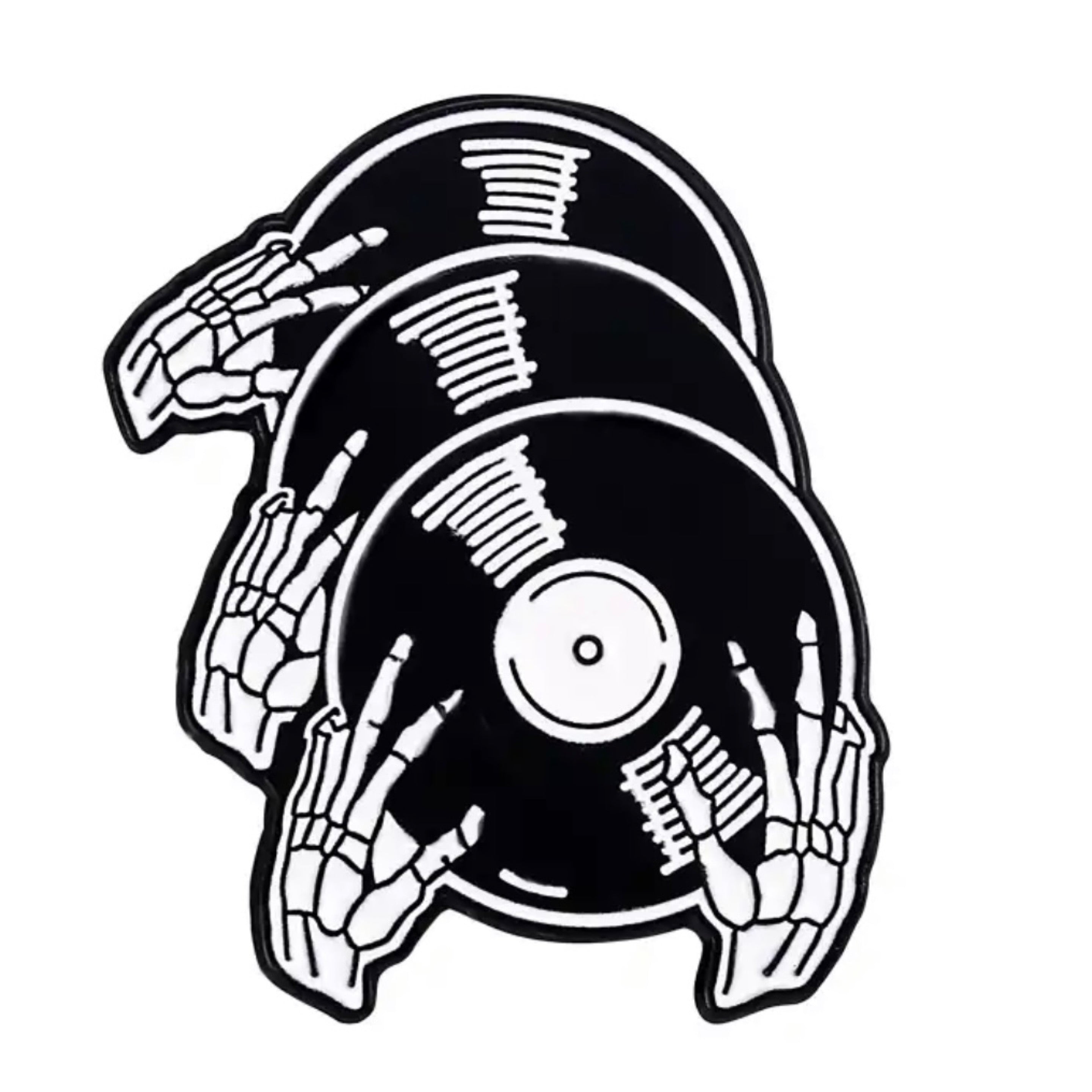 DJ Death Wielder Enamel Pin