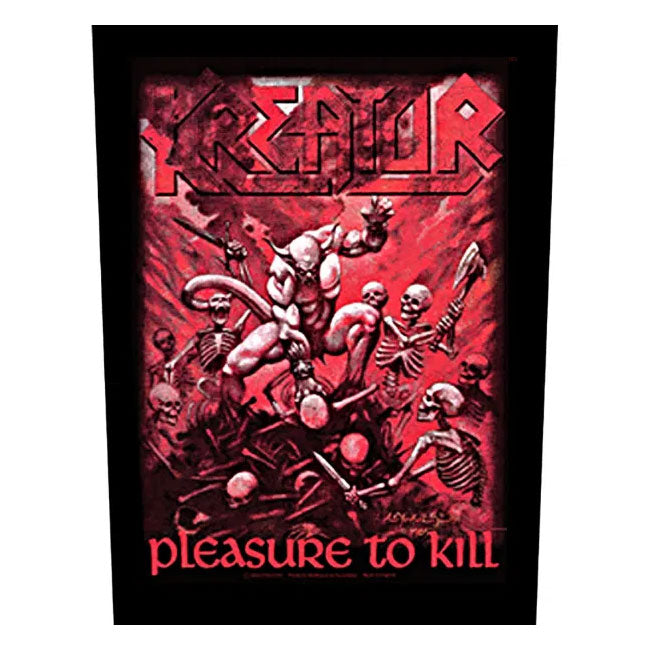 KREATOR Pleasure To Kill Back Patch