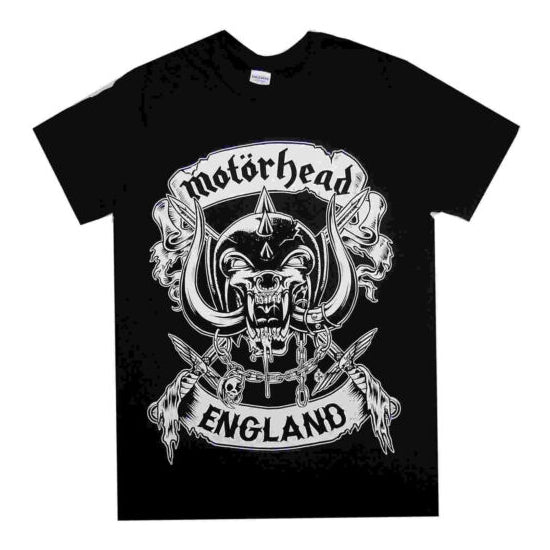 MOTÖRHEAD Crossed Swords England Crest Tee
