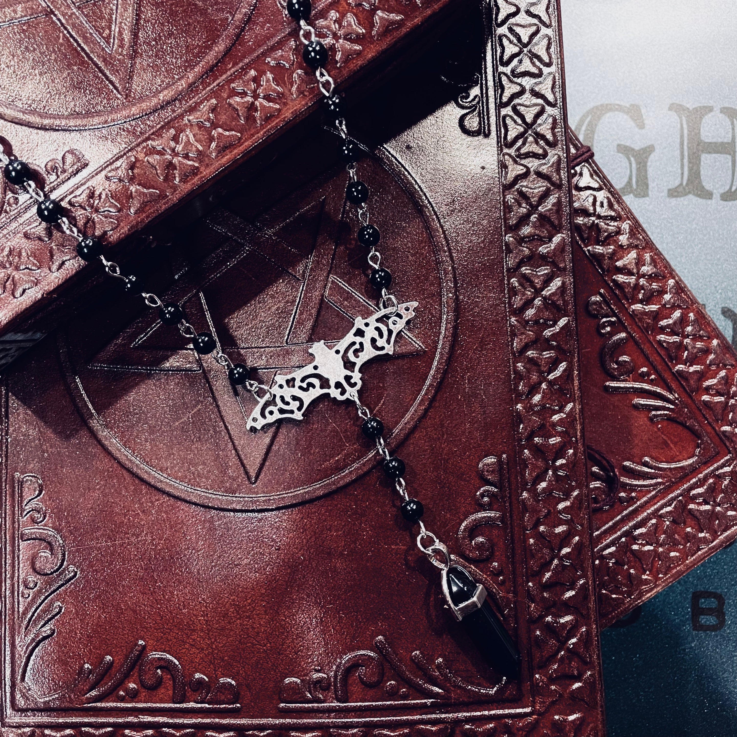 Nights Sway Bat Necklace