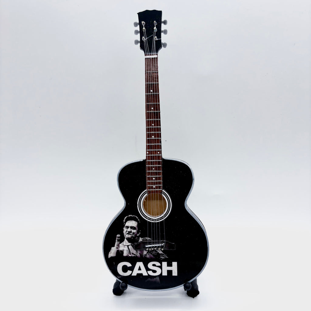Johnny Cash Mini Replica Guitar