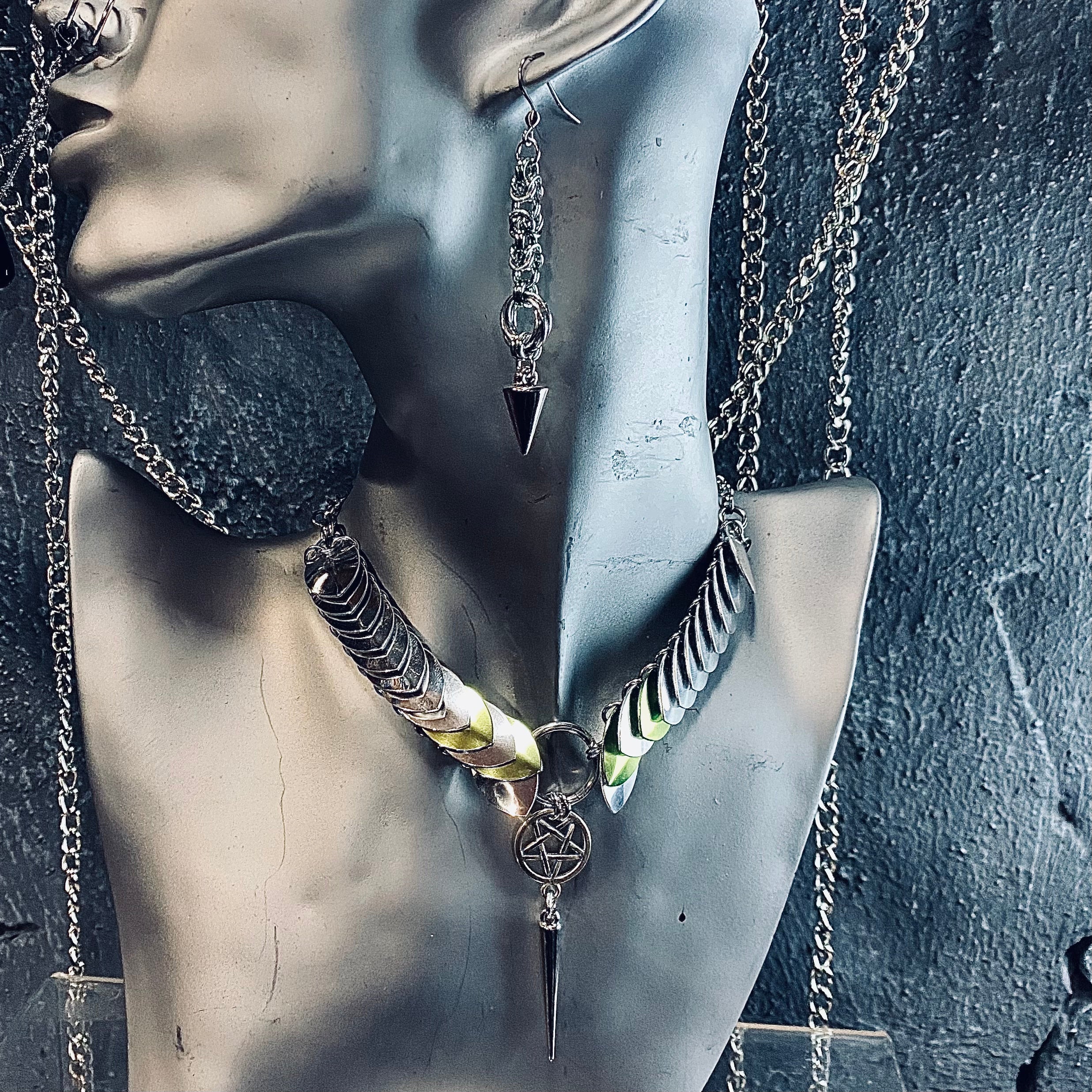 Cyber Cvlt Scalemaille Choker