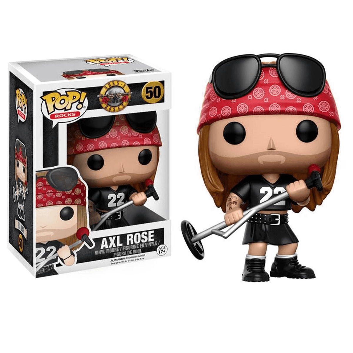 Guns n Roses (GNR) Axl Rose Pop!