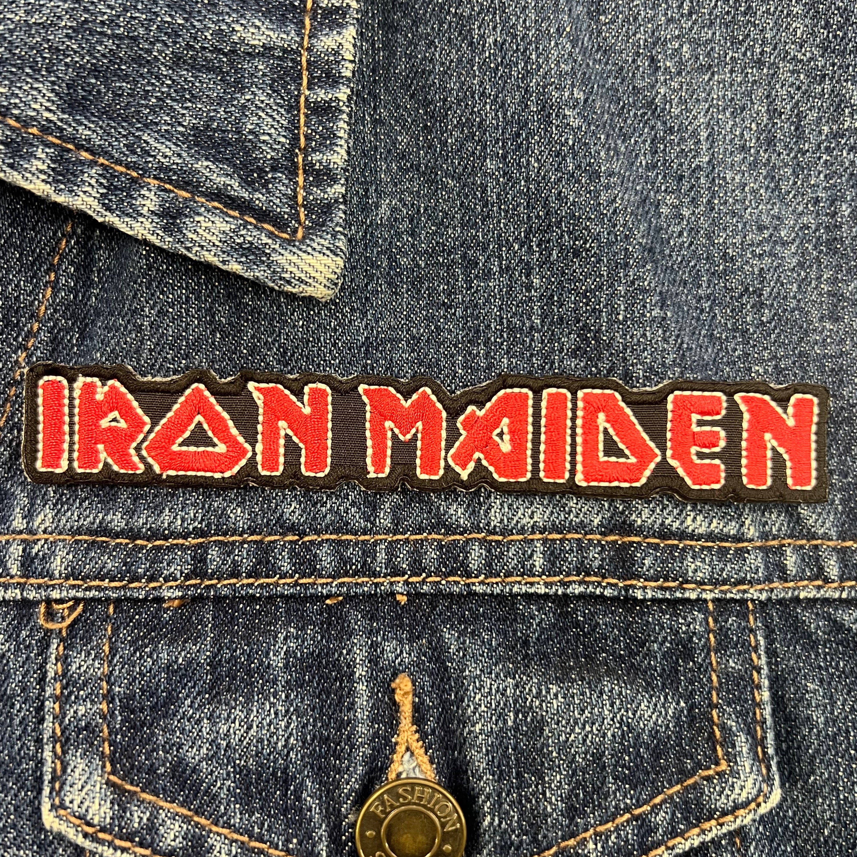 IRON MAIDEN Logo Cut Out Patch