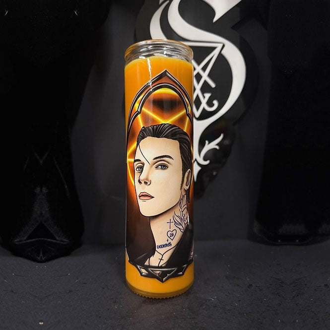 Ode to Andy Biersack BLACK VEIL BRIDES (BVB) Cathedral Candle
