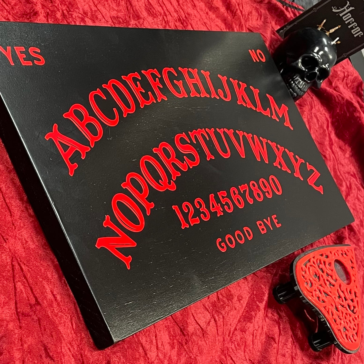 Spirit Board Inferno with Planchette