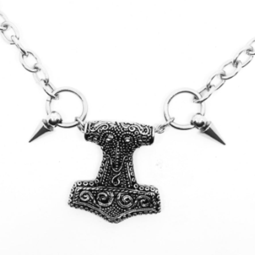 Hammer Of The Gods Mjölnir Spike Necklace