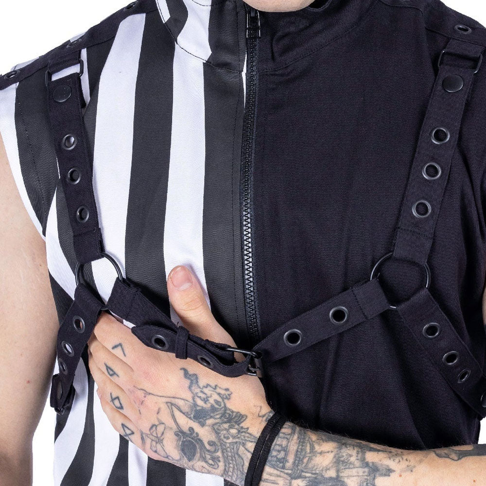 Cronus Stripe Vest