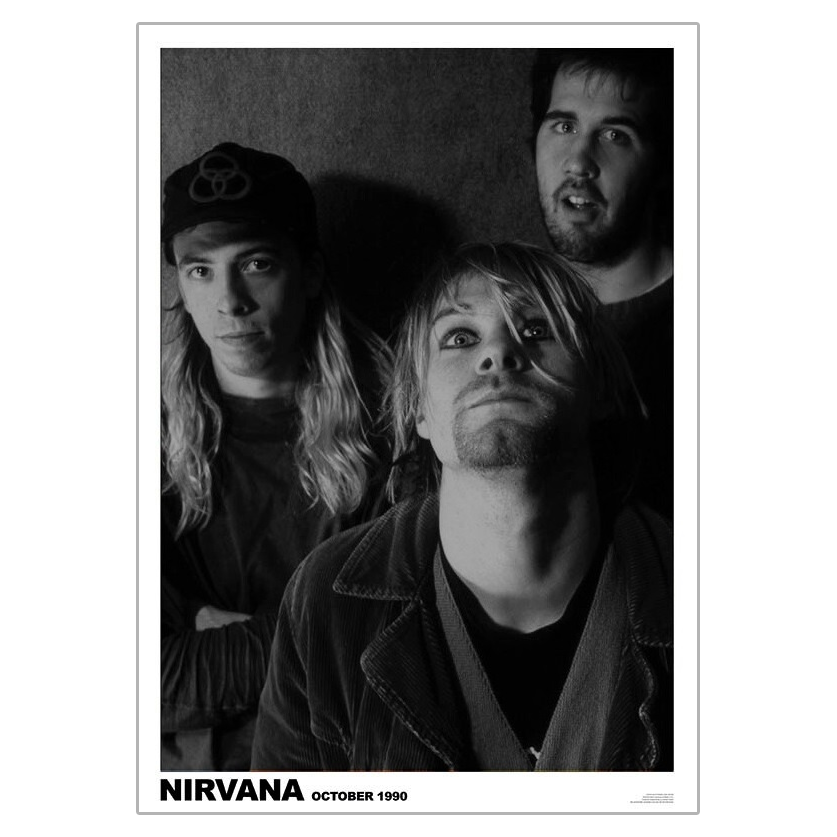 NIRVANA Band Member Poster 187