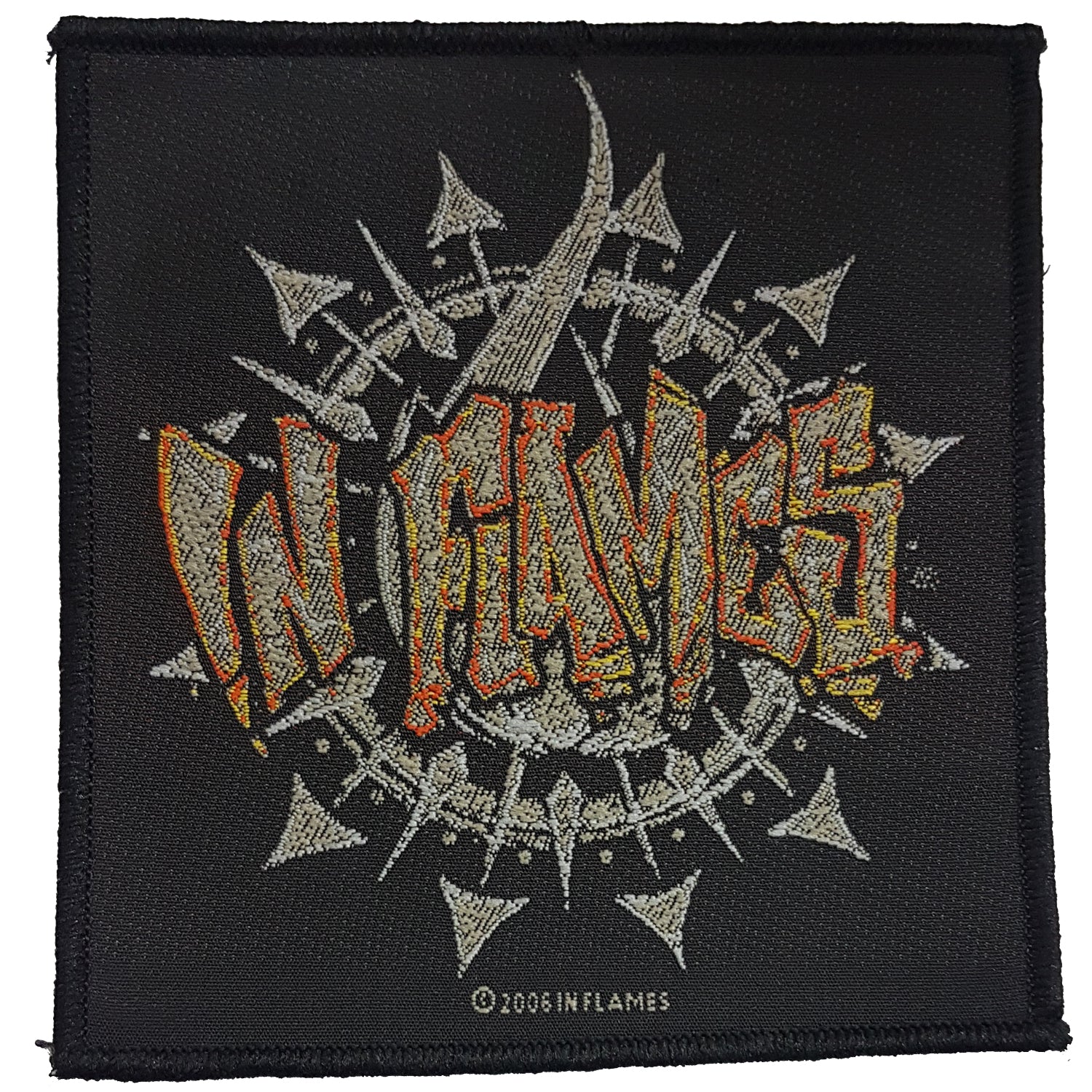 IN FLAMES Logo Patch