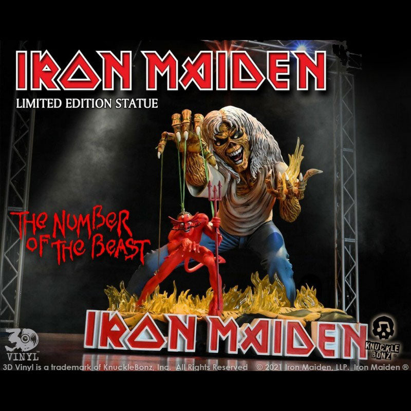 IRON MAIDEN - Number of the Beast Statue