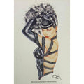 Bettie Page Wall Flag