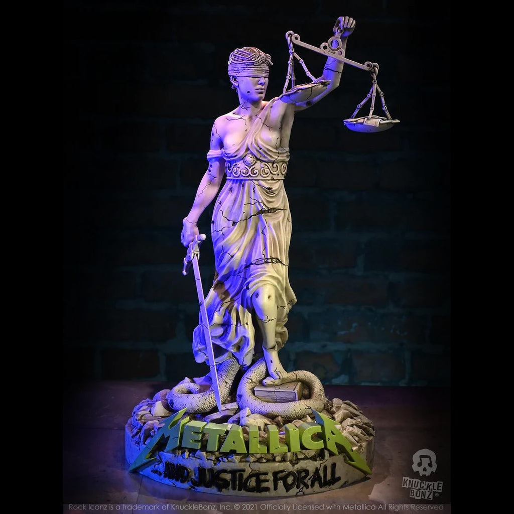 METALLICA - Lady Justice Rock Iconz Statue