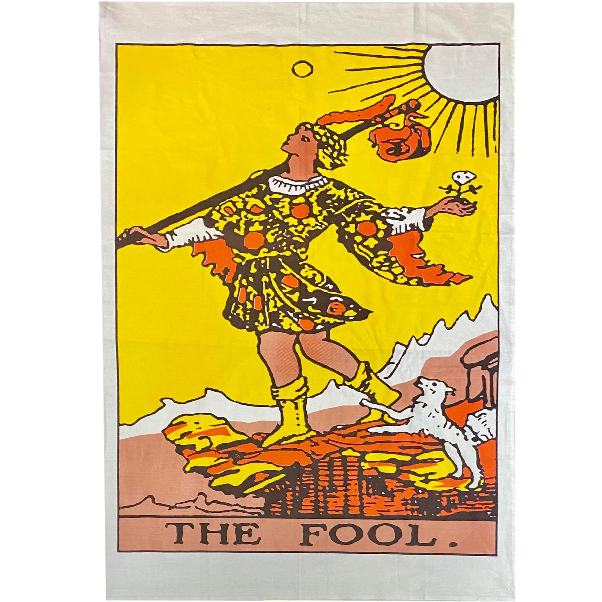Tarot Wall Flag - The Fool