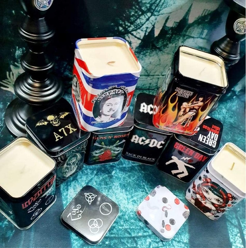 SEX PISTOLS Soy Wax Tin Candle