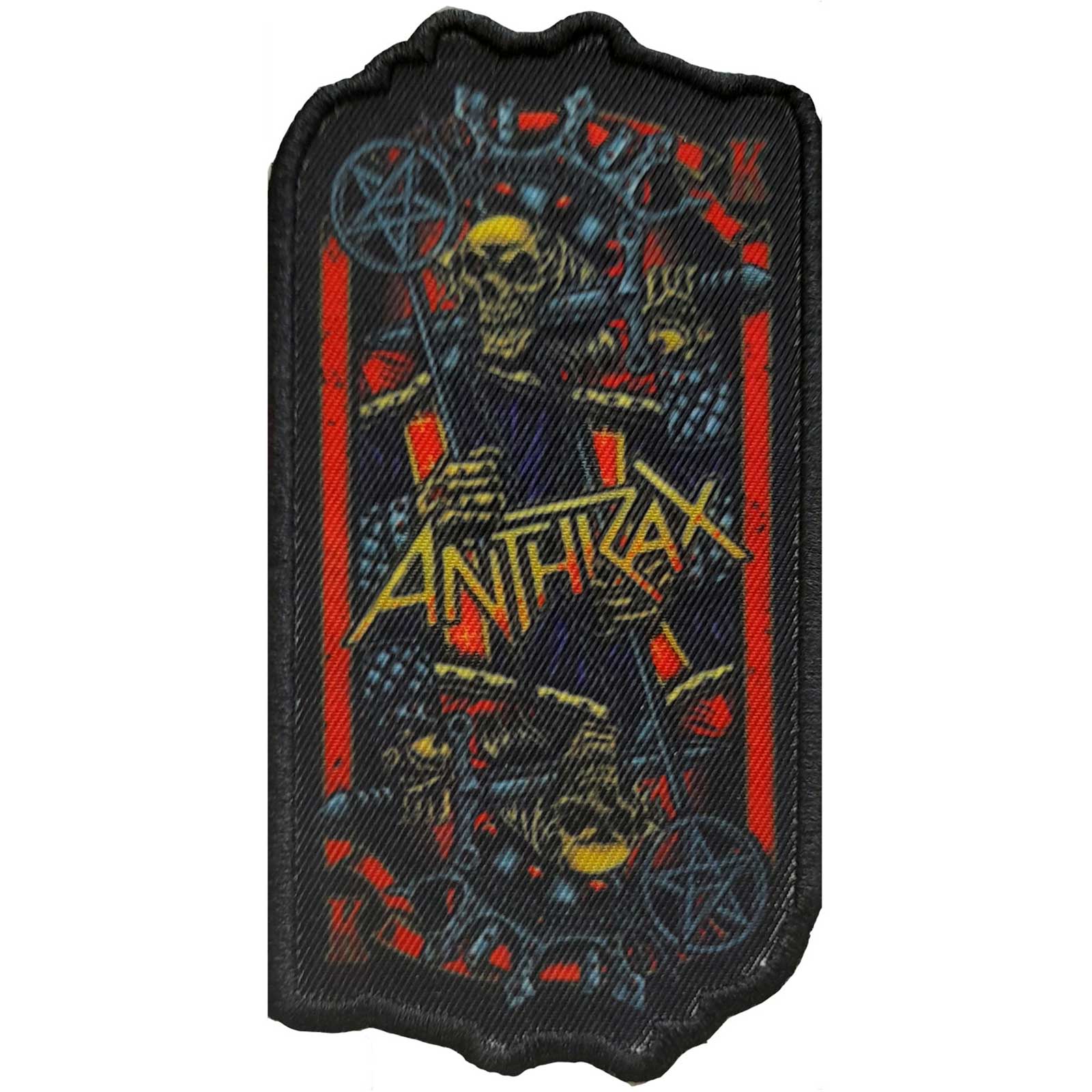 ANTHRAX Evil King Cutout Patch