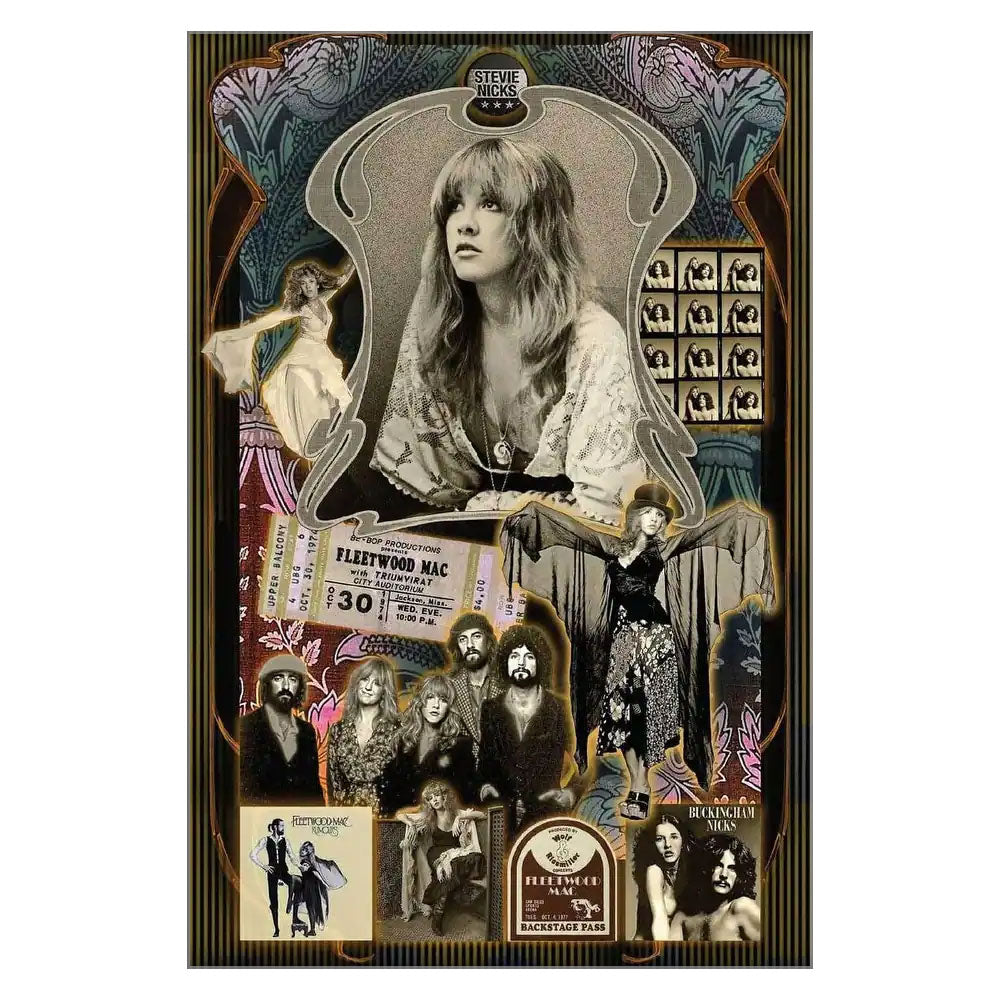 FLEETWOOD MAC Stevie Nicks Collage Poster 170