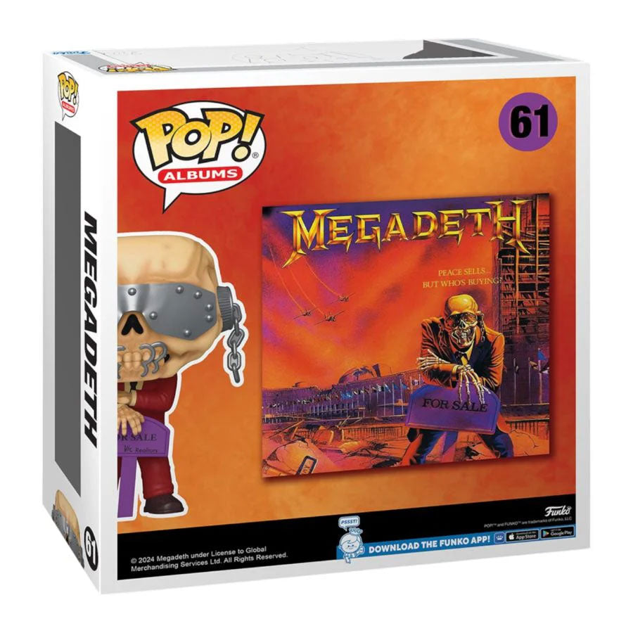 MEGADETH Peace Sells But Who's Buying Pop! Album